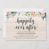 Rustikales Abendessen Hochzeit Probe Einladung (Vorderseite)