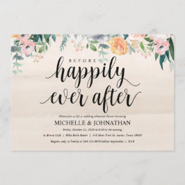 Rustikales Abendessen Hochzeit Probe Einladung