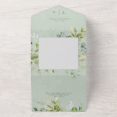 Rustikales Abendessen im Grünen All In One Einladung (Außenbereich)