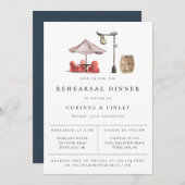 Rustikales Abendessen in der Probe Ankündigung (Vorne/Hinten)