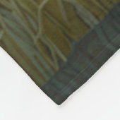 Rustikales Abenteuer Elche-Wildwald Fleecedecke (Ecke)