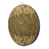 rustikales, abstraktes Design Dartscheibe (Vorderseite rechts)