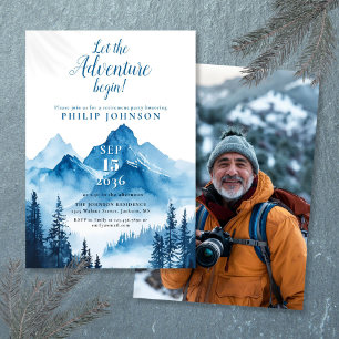 Rustikales Adventure Begin Mountain Retirement Par Einladung