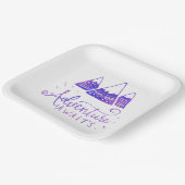 Rustikales Adventure Themed Baby Dusche Pappteller (Gewinkelt)