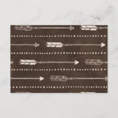 Rustikales Adventure Themed Book Request Insert Ca (Rückseite)