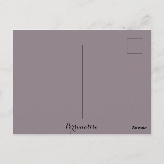 Rustikales Afrikanisches Gelbschwanz-Blume-Lesezei Postkarte (Rückseite)