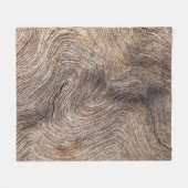 Rustikales altes Holz, texturierter Hintergrund Fleecedecke (Vorderseite (Horizontal))