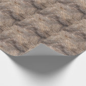 Rustikales altes Holz, texturierter Hintergrund Geschenkpapier (Ecke)