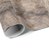 Rustikales altes Holz, texturierter Hintergrund Geschenkpapier (Rolleneckpunkt)
