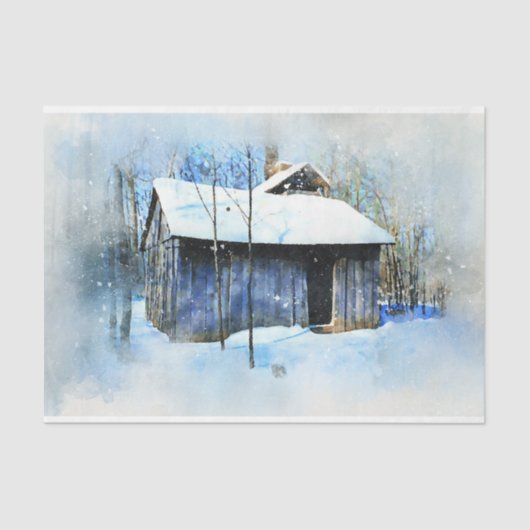 Rustikales altes Zeltpapier Seidenpapier (Vorderseite)