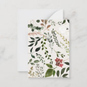 rustikales Ankündigung Datum freihalten (Rückseite)