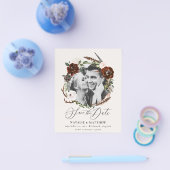 rustikales Ankündigung Datum freihalten Flyer (Einzeln)