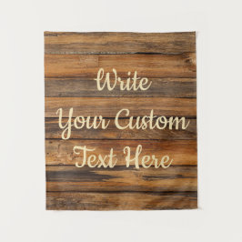 Rustikales Anniversary Party Foto Stand Hintergrun Wandteppich