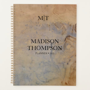 Rustikales antikes Vintages Papier - elegantes Mon Planer