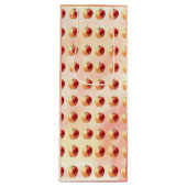 Rustikales Apple Muster Geschenktasche Geschenktüte Für Weinflaschen (Vorderseite)