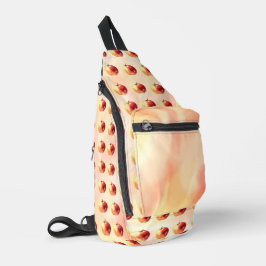 Rustikales Apple Muster Sling Bag
