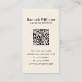 Rustikales Aquarell Antipasto Platter Catering Visitenkarte (Rückseite)