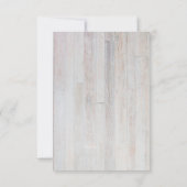 rustikales Aquarell| Konfirmation Einladung (Rückseite)