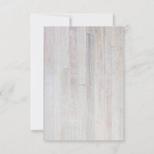 rustikales Aquarell| Konfirmation Einladung (Rückseite)