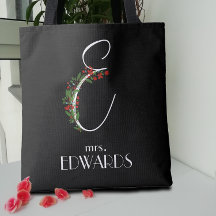 Rustikales Aquarellmonogramm E Lehrer