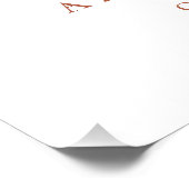 Rustikales Artisan Earthy-Abstraktes Logo Poster (Ecke)