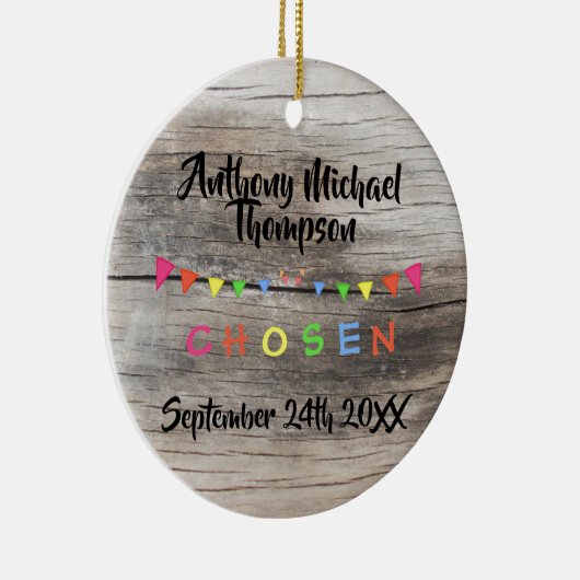 Rustikales ausgesuchtes - adoptiert - keramik ornament (Rechts)