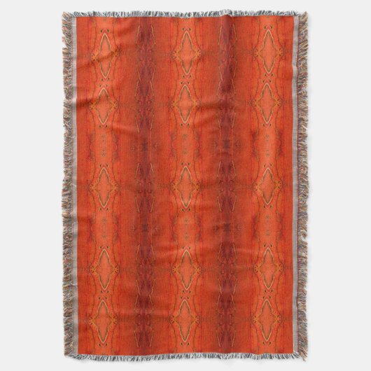 rustikales Aztekenmuster Decke (Vorderseite Vertikal)