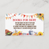 Rustikales BABY-Q Barbecue Picnic Books for Baby Begleitkarte (Vorderseite)