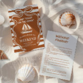 Rustikales Bachelorette Einladung