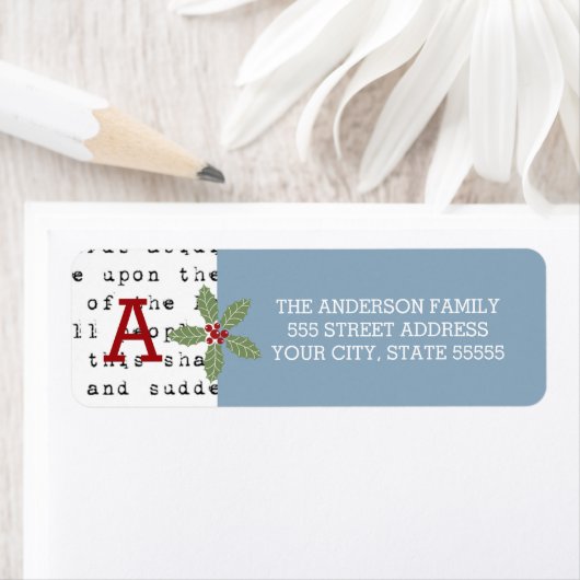 Rustikales Bannerrücksendesiegel (Insitu)