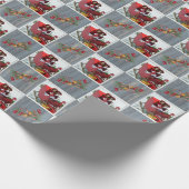 Rustikales Barn Board, Kiefernstrassen und Foto Geschenkpapier (Ecke)