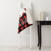 Rustikales Bärn-Büffel-Karo-kariertes uns gelassen Sherpadecke (Beispiel)