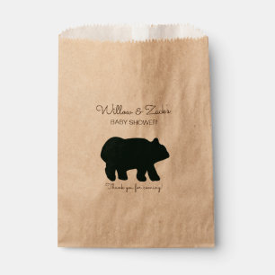Rustikales Bärn-Gastgeschenk sackt Kraftpapier Geschenktütchen