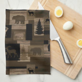 Rustikales Bärnelchbaum-Handtuch Handtuch (Viertel Falte)