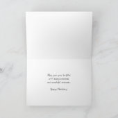 Rustikales Barngebirge Landschaft Foto Geburtstag Karte (Innenseite)