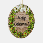 Rustikales Barnkraut Holiday Ornament (Rechts)