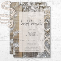 Rustikales Barnwood & Bridal Lace Bridal Brunch