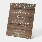 Rustikales Bartenboard Gold Extravaganter Schrifta Sockelschild (Vorderseite)