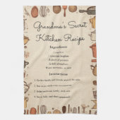 Rustikales Bauerndesign Geschirrtuch (Vertikal)