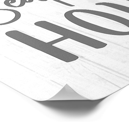 Rustikales Bauernhaus Bester Platz im Haus Weißhol Poster (Ecke)