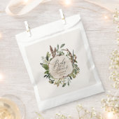 Rustikales Bauernhaus Botanische Babydusche Geschenktütchen (Ausgeschnitten)