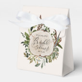 Rustikales Bauernhaus botanisches Brautparty Geschenkschachtel (Vorderseite)