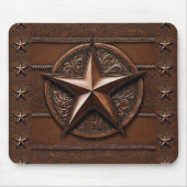 Rustikales Bauernhaus Cowboy Western Country Texas Mousepad (Vorne)