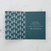 Rustikales Bauernhaus des multi Fotos der frohsten Karte (Innenseite)