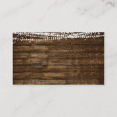 Rustikales Bauernhaus - Eintrittskarte für die Hoc Begleitkarte (Rückseite)