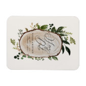 Rustikales Bauernhaus elegante Herbstauszeit Magnet (Horizontal)