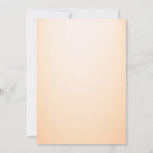 Rustikales Bauernhaus Gemütlicher Herbst Erntedank Einladung (Rückseite)