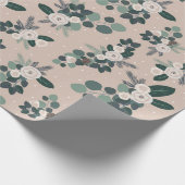 Rustikales Bauernhaus Geschenkpapier (Ecke)