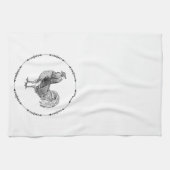 Rustikales Bauernhaus Geschirrtuch (Horizontal)