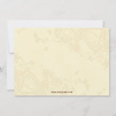 Rustikales Bauernhaus Glas Bridal Dusche Einladung (Rückseite)